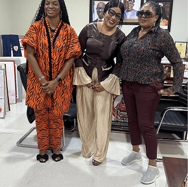 COO / EXECUTIVE MANAGING DIRECTOR WITH THE PERMANENT SECRETARY TO THE MININSTRY OF WOMEN AFFAIRS AND THE FORMER COMMISSIONER OF WOMEN AFFAIRS AND SOCIAL WELFARE AND CURRENTLY THE COMMISSIONER FOR HUMANITARIAN AND POVERTY ALLEVIATION HON. CHIEF BISI IDAOMI Esq